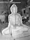 форма для отливки скульптуры будды